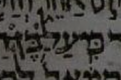 Aleppo Codex crop at 2 Samuel 18:20: the qere-without-ketiv site